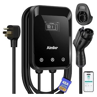 Level 2 EV Charger 48A/11.5kW, ETL Certified Station