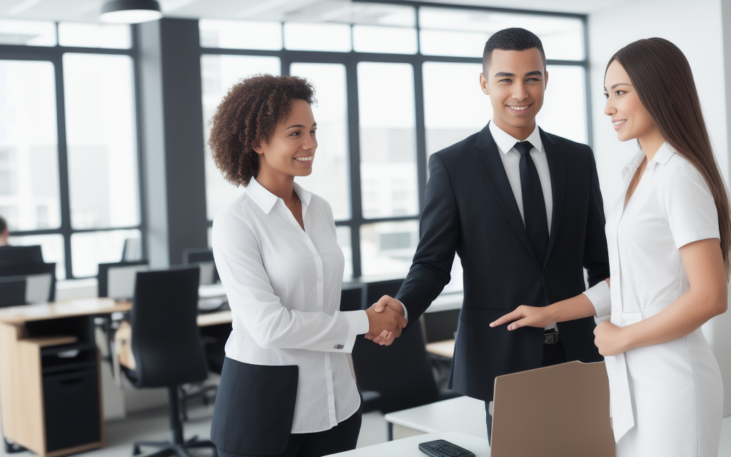 Partnership handshake